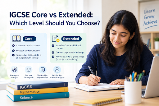 IGCSE Core vs Extended: Which Level Should You Choose?